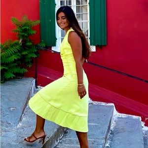 [Like new] Lime Green Proenza Schouler Lime Green Dress